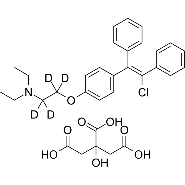 Zuclomiphene-d4 citrate 2714316-71-7